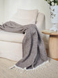 Dover Espresso/Ivory Bouclé Throw