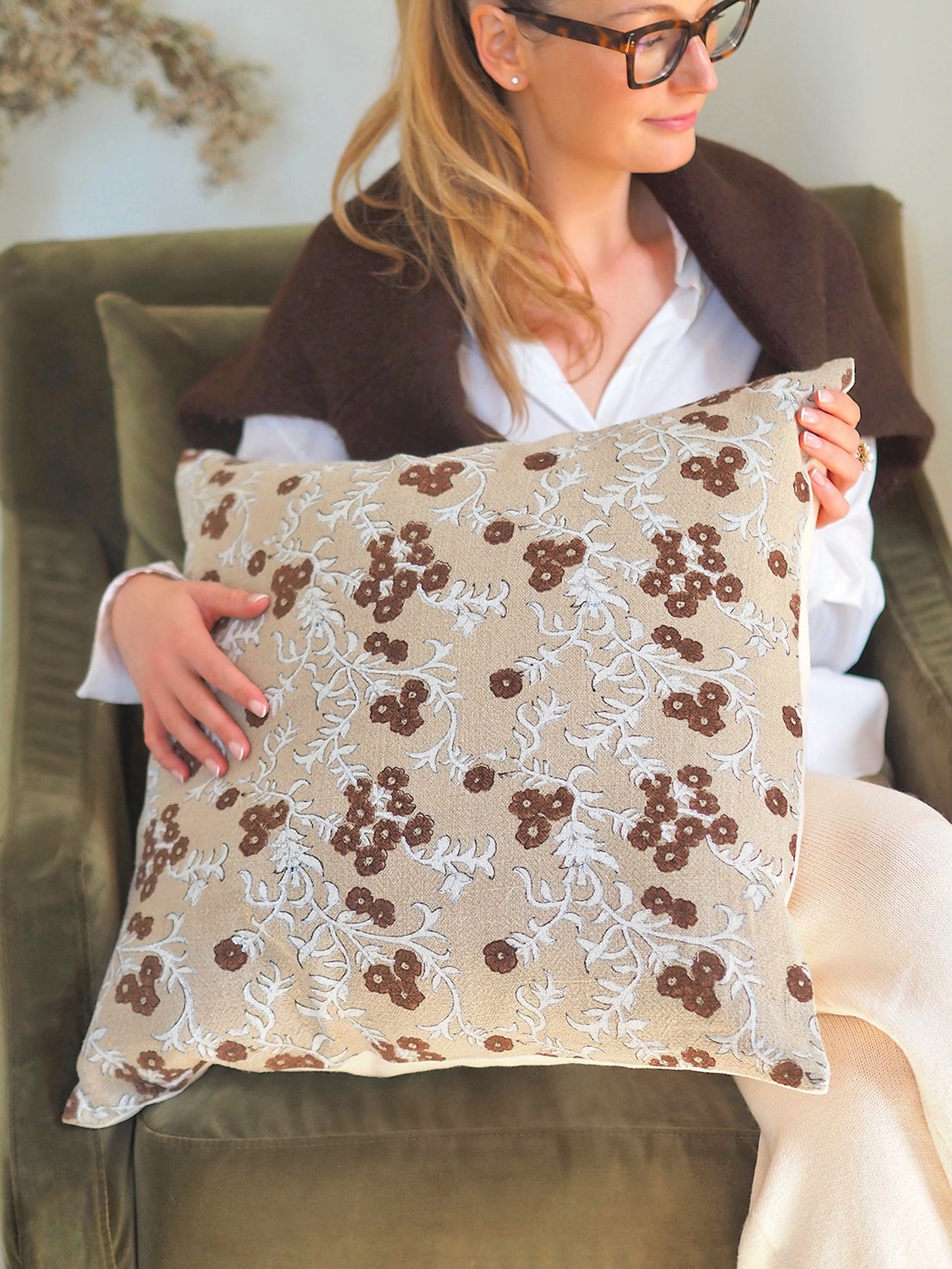 Torini Saffron Pillow | 22x22