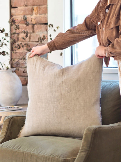 Lina Sand Pillow | 24x24
